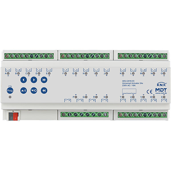 MDT technologies Universalaktor 24-f. 12TE REG,16A,230VAC,100µF AKU-2416.03